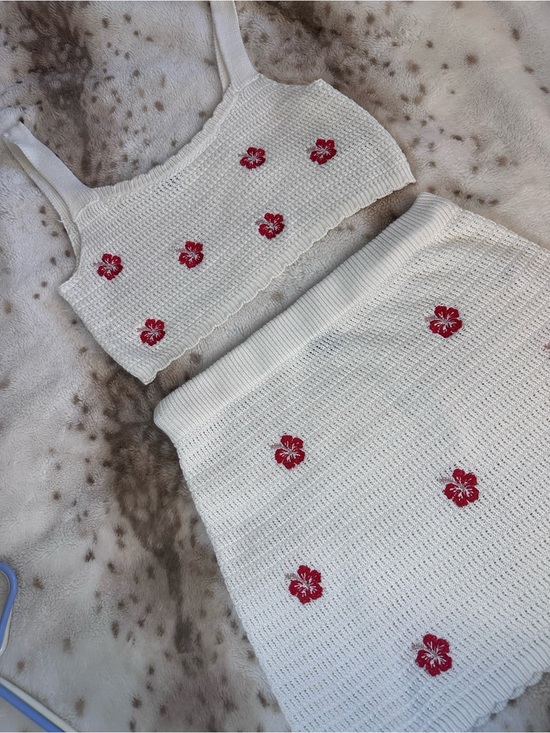 wild fable Dresses & Skirts - Wild Fable Cream Knit Sweater Top